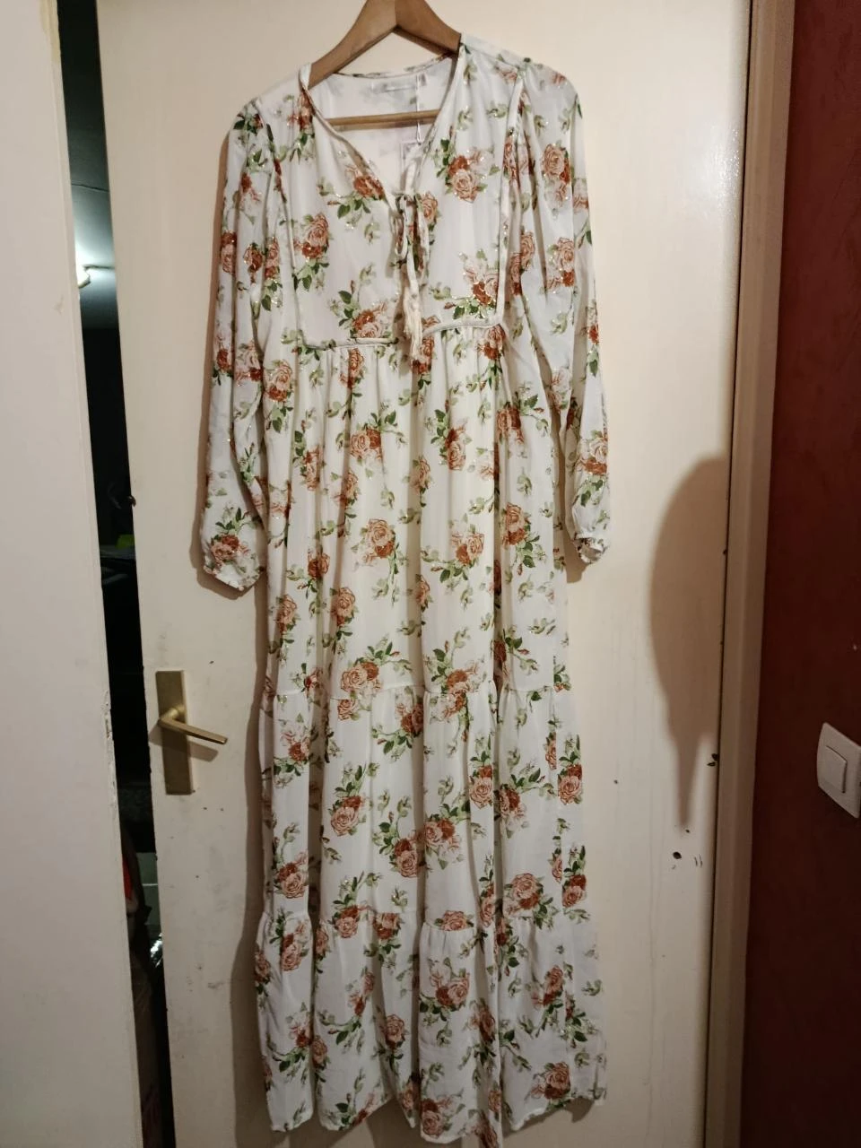Bohemian chic floral maxi dress size S/M – photo 3